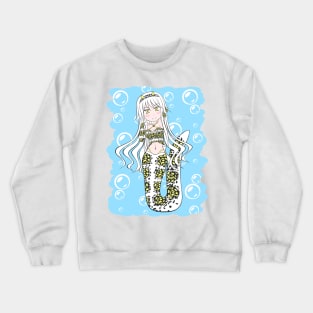 Snowflake Eel Mermaid Crewneck Sweatshirt